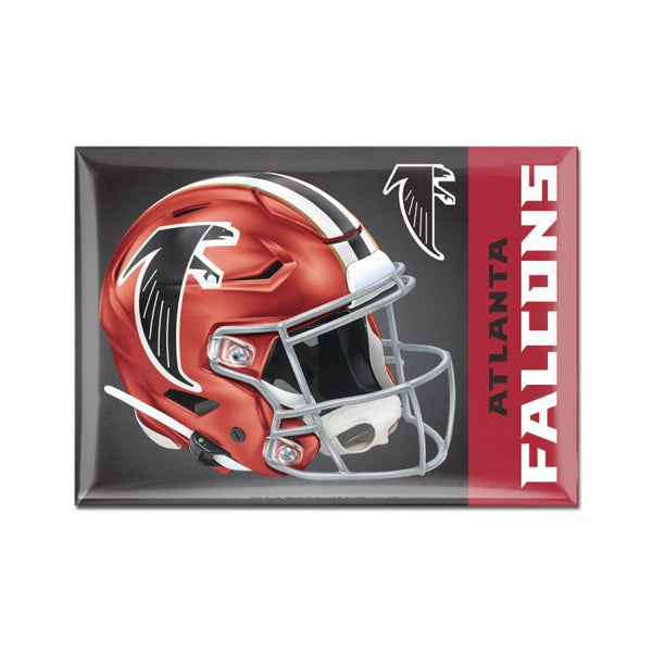 Wholesale-Atlanta Falcons Alternate Helmet Metal Magnet 2.5" x 3.5"