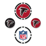 Wholesale-Atlanta Falcons Ball Marker Set of four