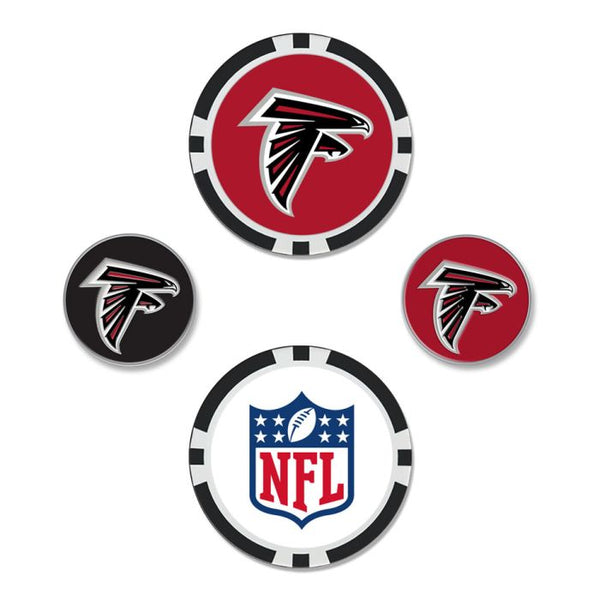 Wholesale-Atlanta Falcons Ball Marker Set of four