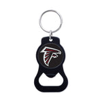 Wholesale-Atlanta Falcons Black Bottle Opener Key Ring