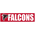 Wholesale-Atlanta Falcons Bumper Strip 3" x 12"