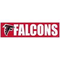 Wholesale-Atlanta Falcons Bumper Strip 3" x 12"