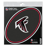 Wholesale-Atlanta Falcons CARBON All Surface Decal 6" x 6"