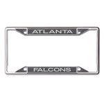 Wholesale-Atlanta Falcons CARBON Lic Plt Frame S/L Printed