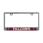 Wholesale-Atlanta Falcons CHEVRON Lic Plate Frame B/O Printed