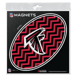 Wholesale-Atlanta Falcons CHEVRON Outdoor Magnets 6" x 6"