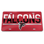 Wholesale-Atlanta Falcons COLOR DUO Specialty Acrylic License Plate