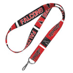 Wholesale-Atlanta Falcons / Classic Logo RETRO Lanyard 1"