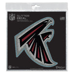 Wholesale-Atlanta Falcons Decal Glitter 6" x 6"