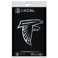 Wholesale-Atlanta Falcons Decal Metallic 3" x 5"