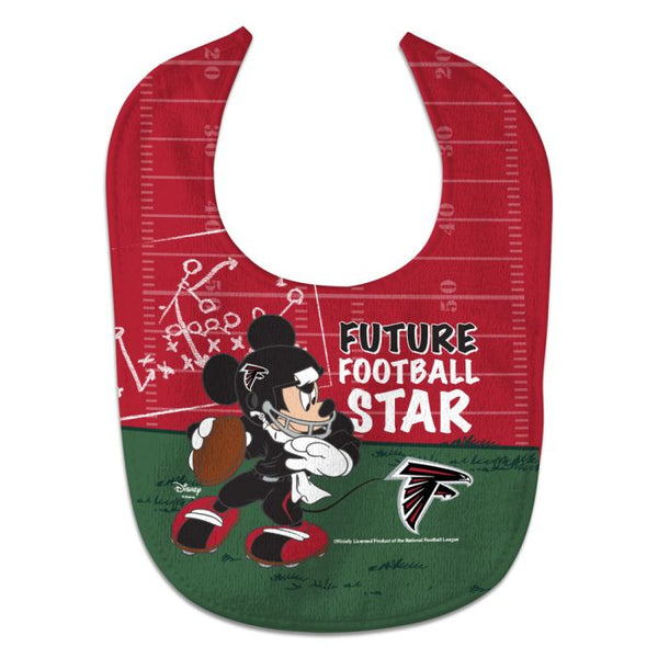 Wholesale-Atlanta Falcons / Disney Mickey Mouse All Pro Baby Bib