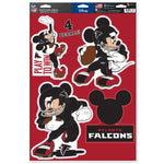 Wholesale-Atlanta Falcons / Disney Multi-Use Decal 11" x 17"