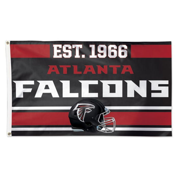 Wholesale-Atlanta Falcons Established Flag - Deluxe 3' X 5'