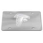 Wholesale-Atlanta Falcons FROSTED Acrylic Classic License Plates