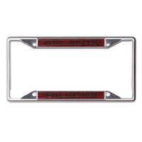 Wholesale-Atlanta Falcons GLITTER BACKGROUND Lic Plt Frame S/L Printed