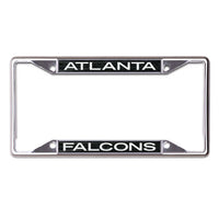 Wholesale-Atlanta Falcons GLITTER BACKGROUND Lic Plt Frame S/S Printed