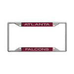 Wholesale-Atlanta Falcons GLITTER LETTERS Lic Plt Frame S/L Printed