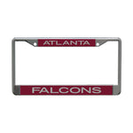 Wholesale-Atlanta Falcons GLITTER LETTERS Lic Plt Frame S/L Printed