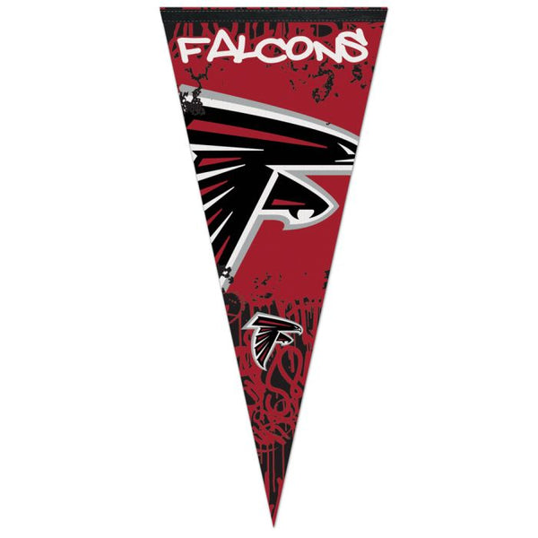 Wholesale-Atlanta Falcons GRAFFITI Premium Pennant 17" x 40"