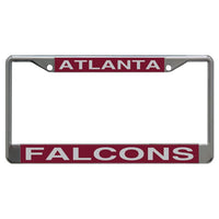 Wholesale-Atlanta Falcons Lic Plt Frame S/L Printed