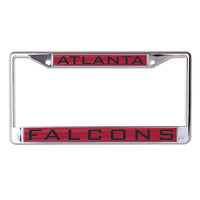 Wholesale-Atlanta Falcons Lic Plt Frame S/L Printed