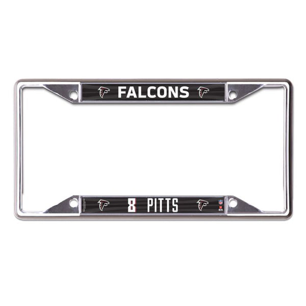 Wholesale-Atlanta Falcons Lic Plt Frame S/S Printed Kyle Pitts