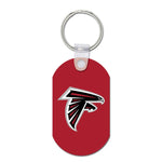 Wholesale-Atlanta Falcons Metal Key Ring - Aluminum