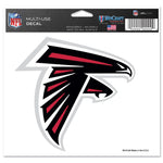 Wholesale-Atlanta Falcons Multi-Use Decal -Clear Bckrgd 5" x 6"