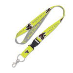 Wholesale-Atlanta Falcons NEON Lanyard w/detachable buckle 1"