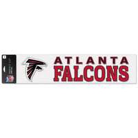 Wholesale-Atlanta Falcons Perfect Cut Decals 4" x 17"