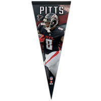 Wholesale-Atlanta Falcons Premium Pennant 12" x 30" Kyle Pitts