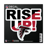 Wholesale-Atlanta Falcons SLOGAN All Surface Decal 6" x 6"