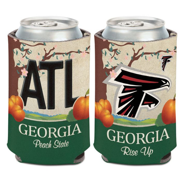 Wholesale-Atlanta Falcons STATE PLATE Can Cooler 12 oz.