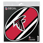Wholesale-Atlanta Falcons STRIPES All Surface Decal 6" x 6"