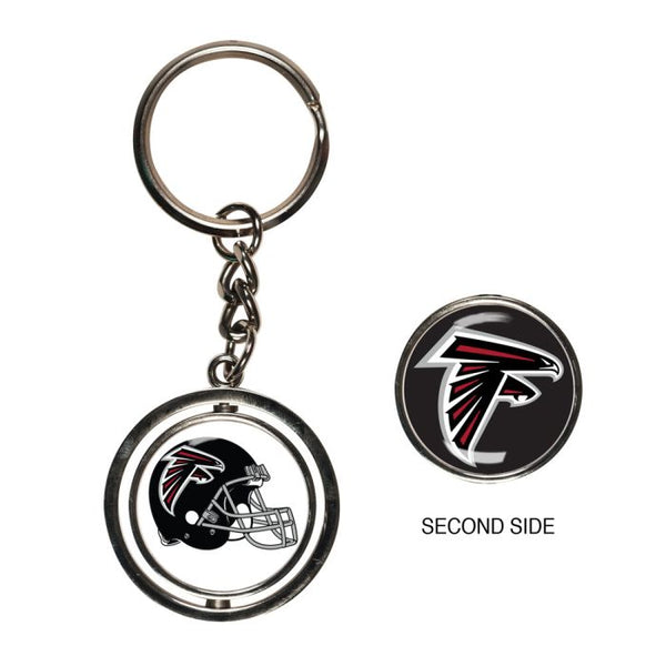 Wholesale-Atlanta Falcons Spinner Key Ring