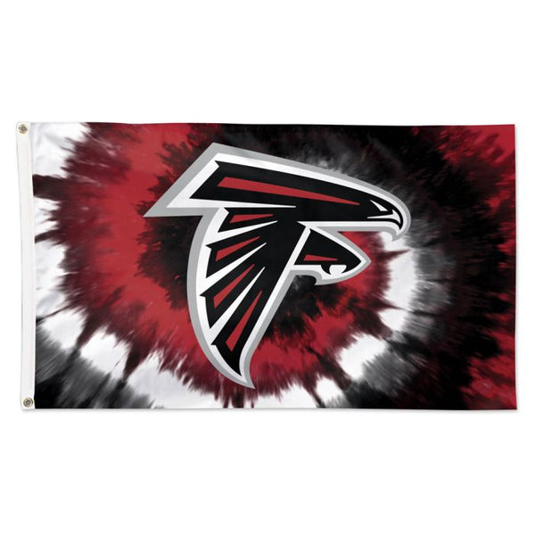 Wholesale-Atlanta Falcons Tie Dye Flag - Deluxe 3' X 5'