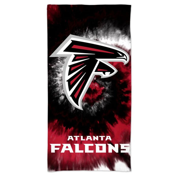 Wholesale-Atlanta Falcons Tie Dye Spectra Beach Towel 30" x 60"