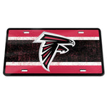 Wholesale-Atlanta Falcons VINTAGE Specialty Acrylic License Plate