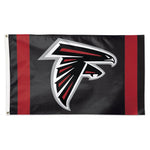 Wholesale-Atlanta Falcons Vertical Stripes Flag - Deluxe 3' X 5'