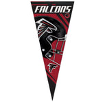 Wholesale-Atlanta Falcons Vertical Stripes Premium Pennant 17" x 40"