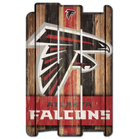 Wholesale-Atlanta Falcons Wood Fence Sign