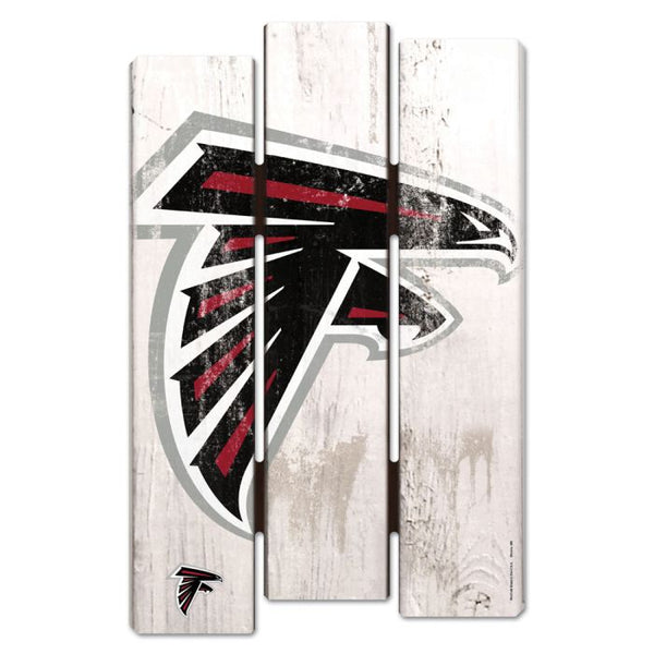 Wholesale-Atlanta Falcons Wood Fence Sign