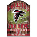 Wholesale-Atlanta Falcons Wood Sign 11" x 17" 1/4" thick