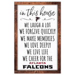 Wholesale-Atlanta Falcons Wood Sign 11" x 17" 1/4" thick