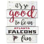 Wholesale-Atlanta Falcons Wood Sign 11"X14"