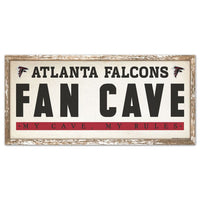 Wholesale-Atlanta Falcons Wood Sign 8" x 17"