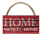 Wholesale-Atlanta Falcons Wood Sign w/Rope 5" x 10"