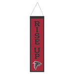 Wholesale-Atlanta Falcons Wool Banner 8" x 32"