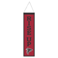 Wholesale-Atlanta Falcons Wool Banner 8" x 32"