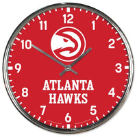 Wholesale-Atlanta Hawks Chrome Clock